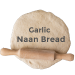 Garlic Naan ( V) 