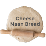 Cheese Naan ( V) 