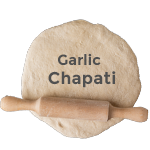 Garlic Chapati ( V) 